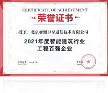2021年度百强企业