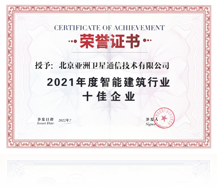 2021年度十佳企业